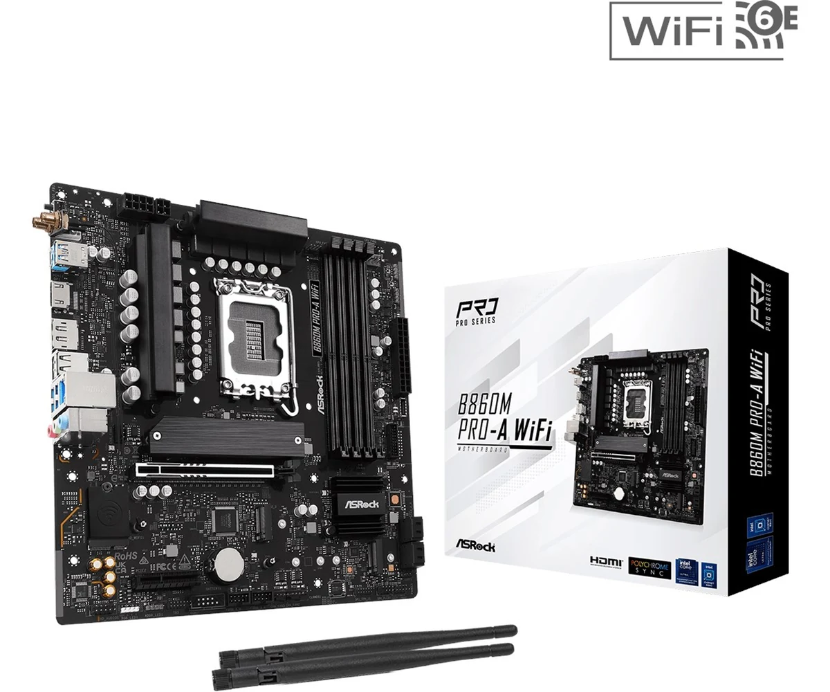 Płyta główna ASRock B860M Pro-A WiFi Socket-1851