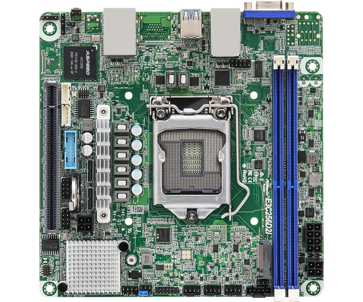 Płyta główna ASRock E3C256D2I LGA1200 Intel Xeon E-23XX