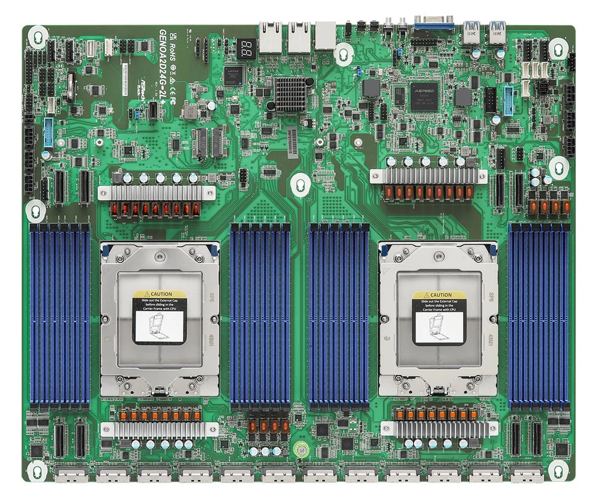Płyta główna ASRock GENOA2D24G-2L+ Socket SP5 AMD EPYC