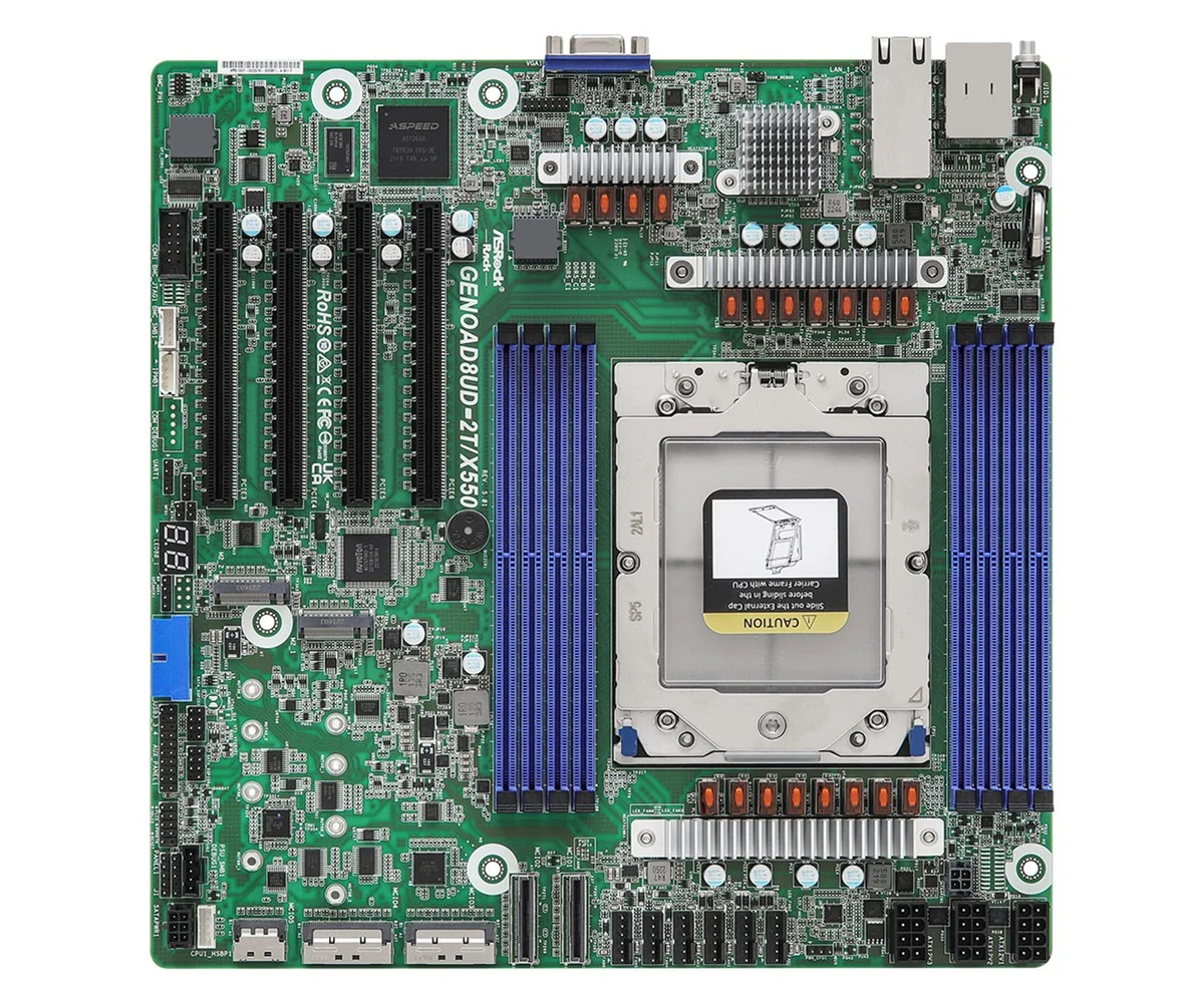Płyta główna ASRock GENOAD8UD-2T/X550 AMD EPYC 9004