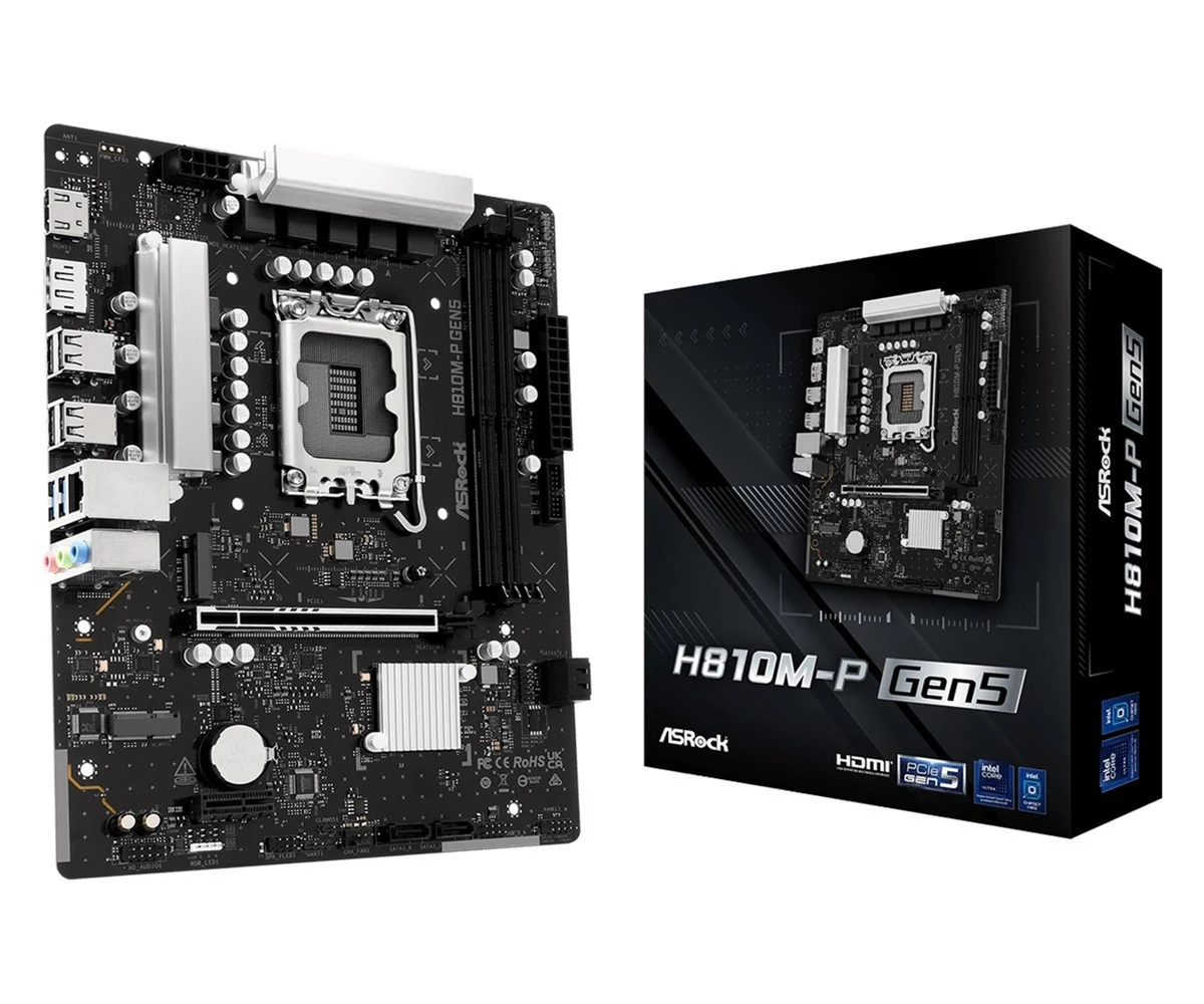 Płyta główna Asrock H810M-P GEN5 Socket-1851