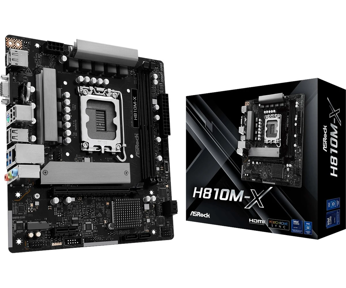 Płyta główna ASRock H810M-X Socket 1851