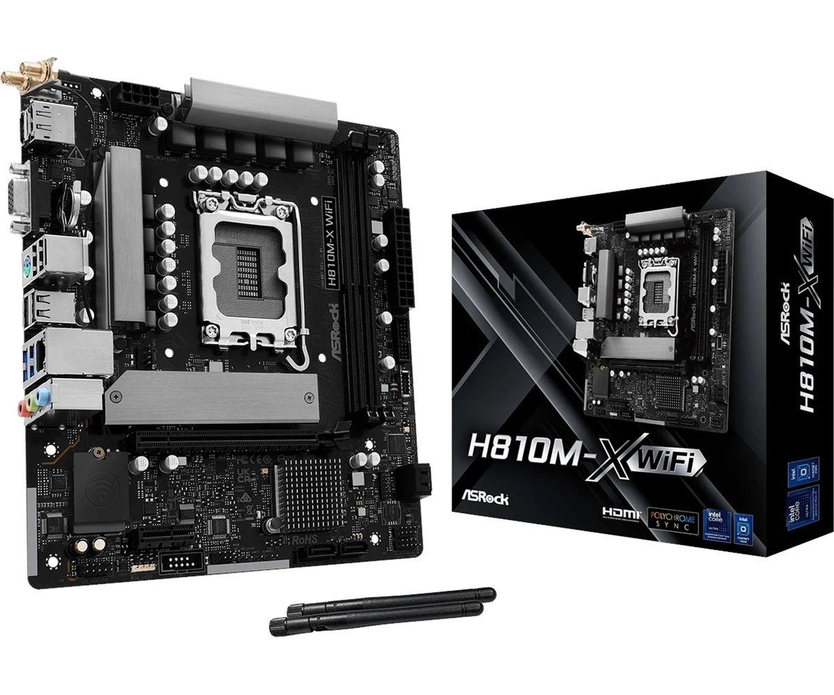 Płyta główna ASRock H810M-X WIFI Socket 1851