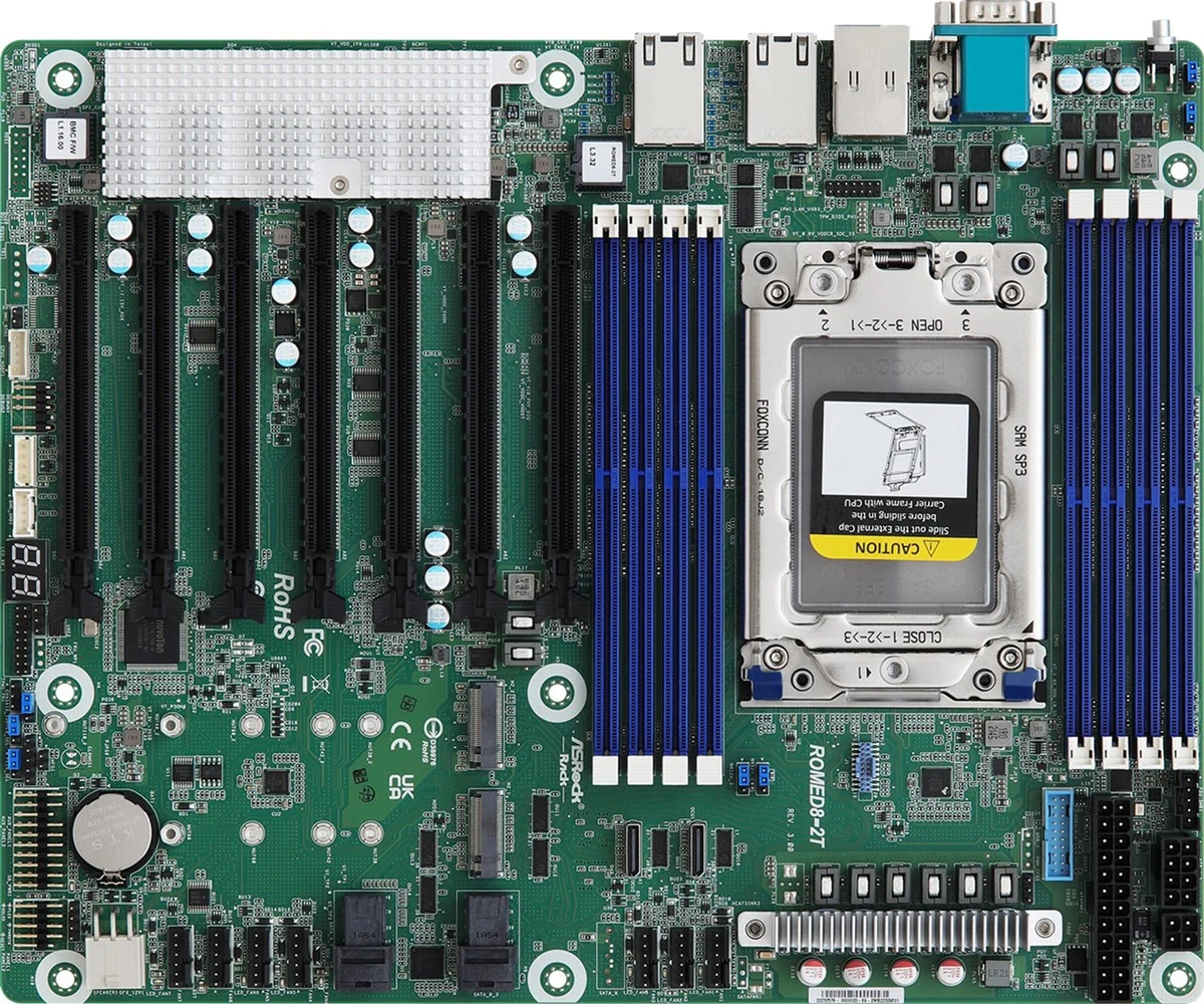 Płyta główna ASRock ROMED8-2T/BCM dla AMD Epyc 7000
