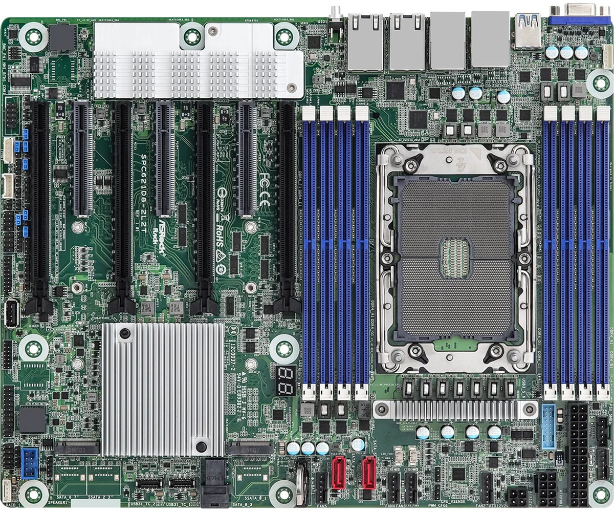 Płyta główna ASRock SPC621D8-2L2T Intel Xeon 3gen