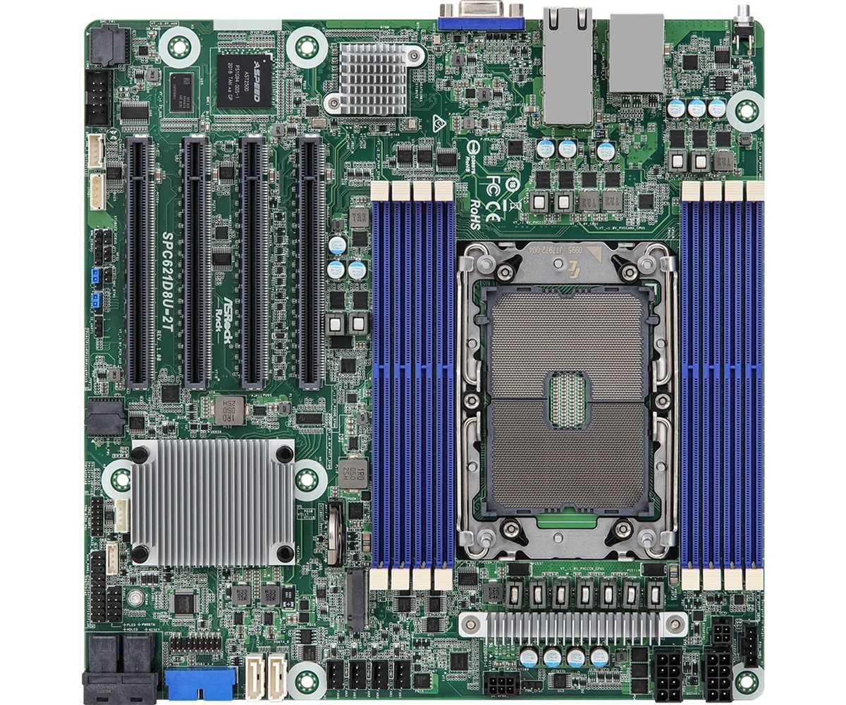 Płyta główna ASRock SPC621D8U-2T LGA4189 Intel Xeon