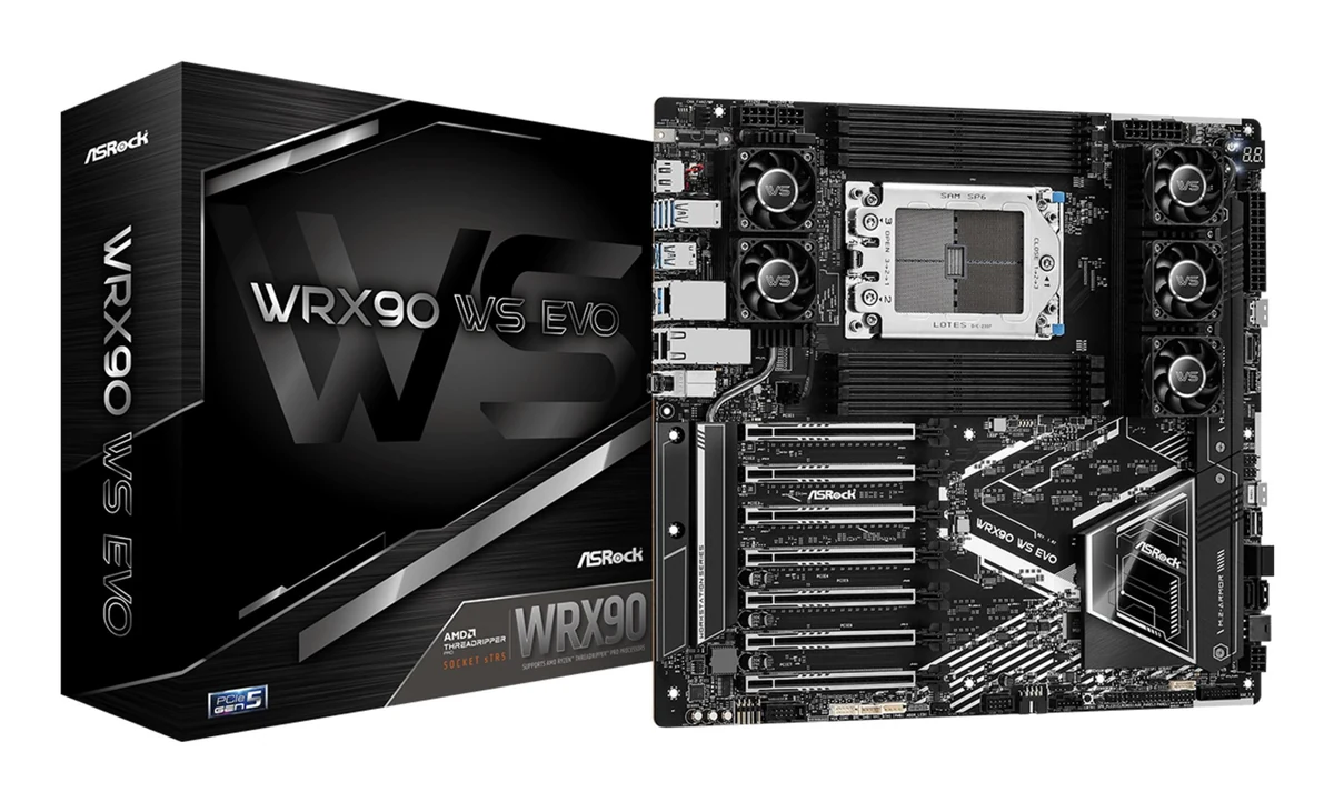 Płyta główna Asrock WRX90 WS EVO Socket sTR5