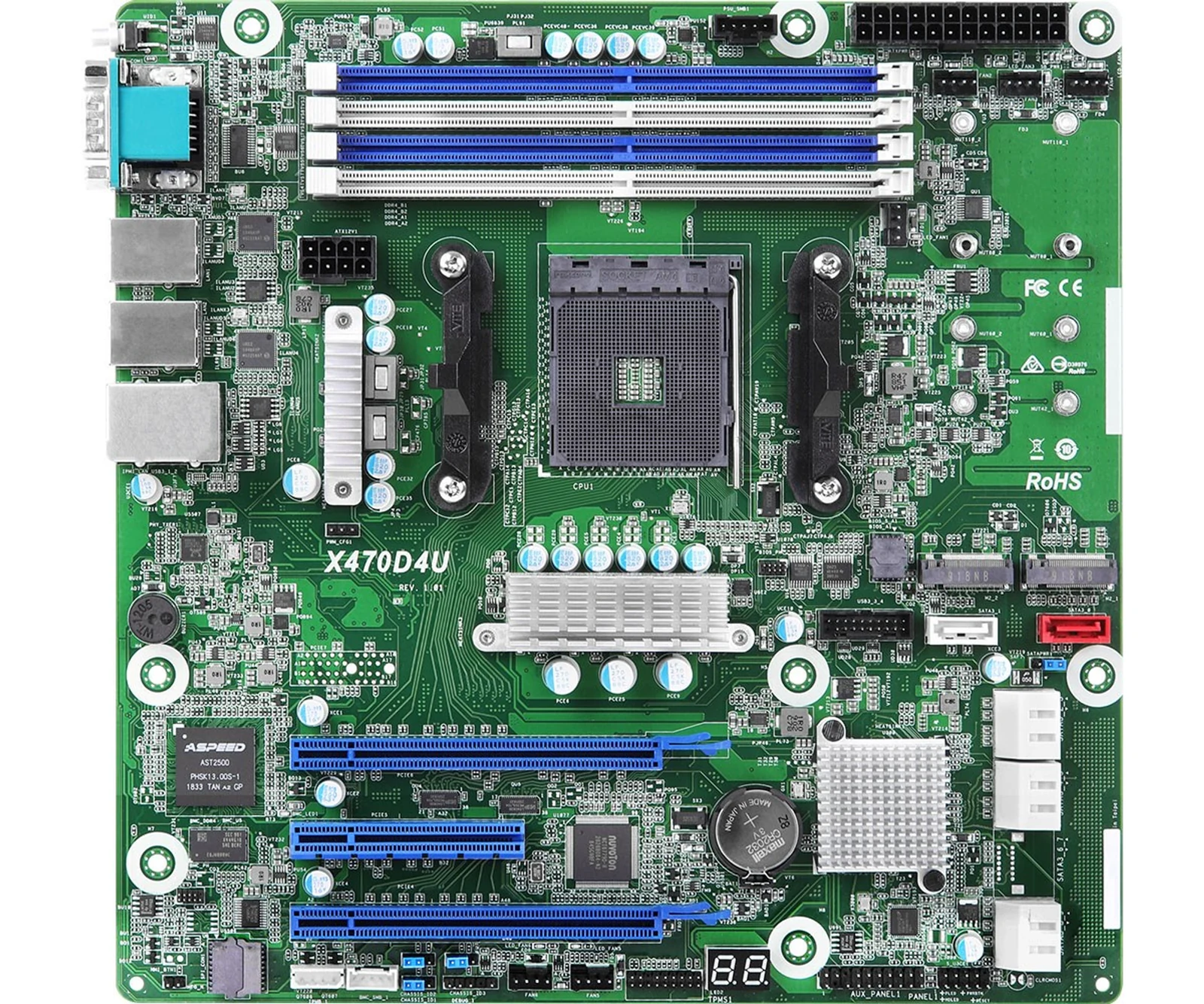 Płyta główna ASRock X470D4U Socket AM4 — zdjęcie 1 z 3