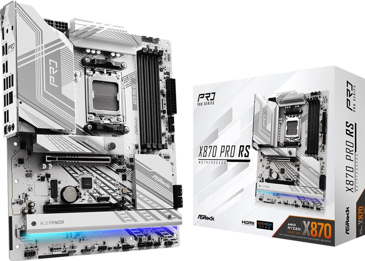 Płyta główna ASRock X870 Pro RS Socket AM5
