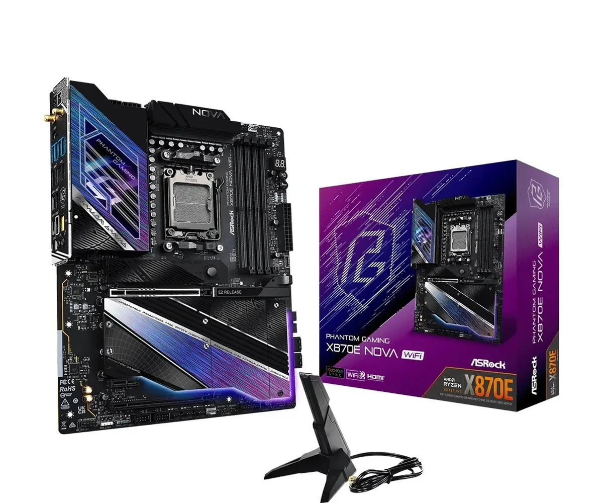 Płyta główna ASRock X870E Nova WiFi AM5