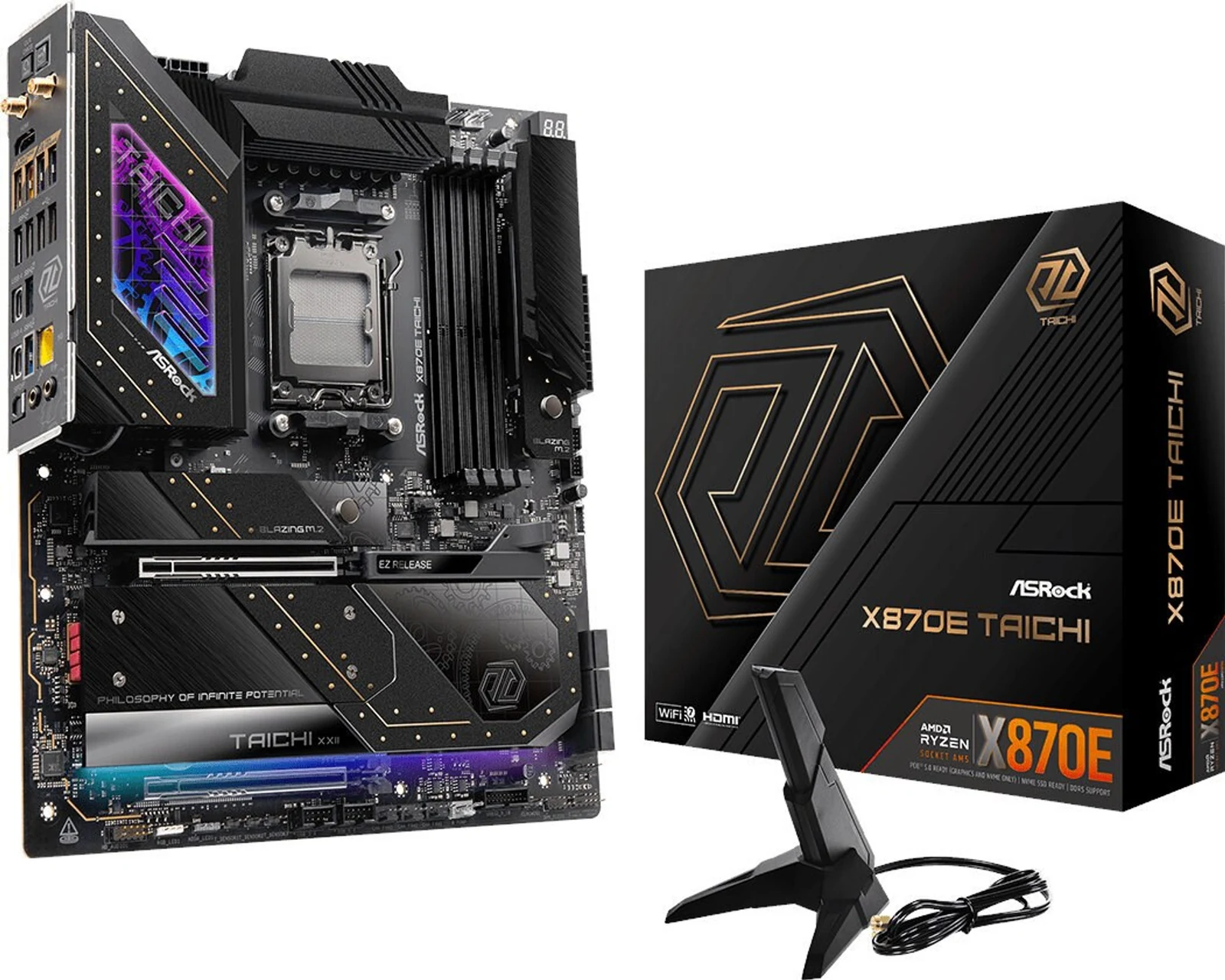 Płyta główna ASRock X870E Taichi AM5 — zdjęcie 1 z 8