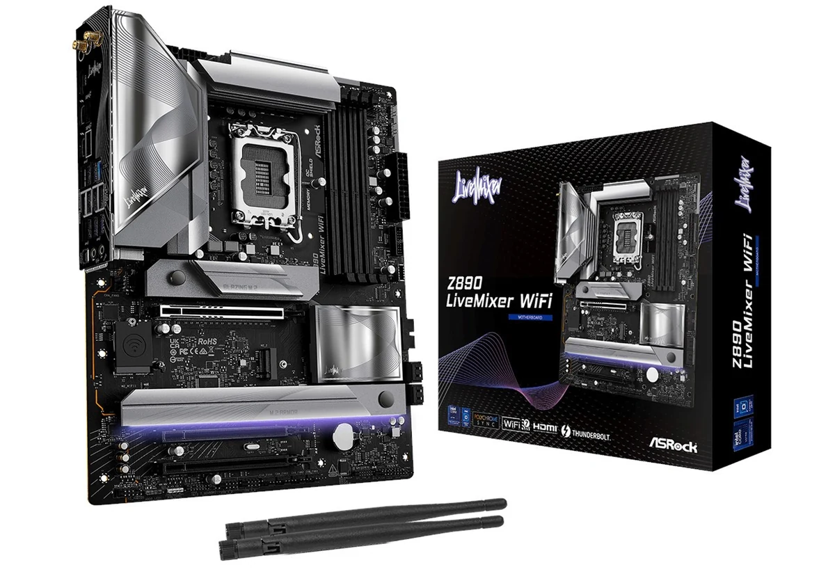 Płyta główna ASRock Z890 LiveMixer WiFi LGA 1851