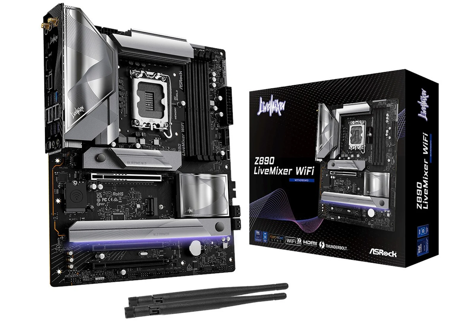 Płyta główna ASRock Z890 LiveMixer WiFi LGA 1851 — zdjęcie 1 z 5