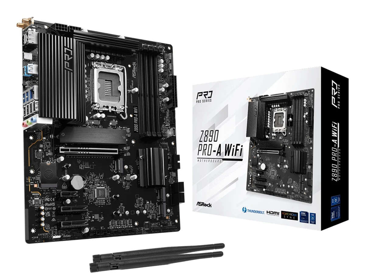 Płyta główna ASRock Z890 Pro-A WiFi LGA 1851