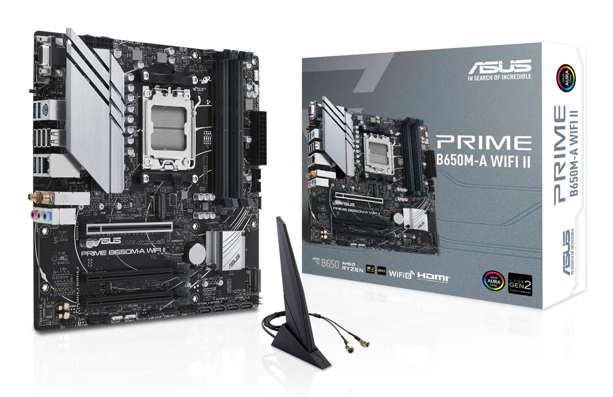 Płyta główna ASUS PRIME B650M-A WIFI II AM5, AMD Ryzen 7