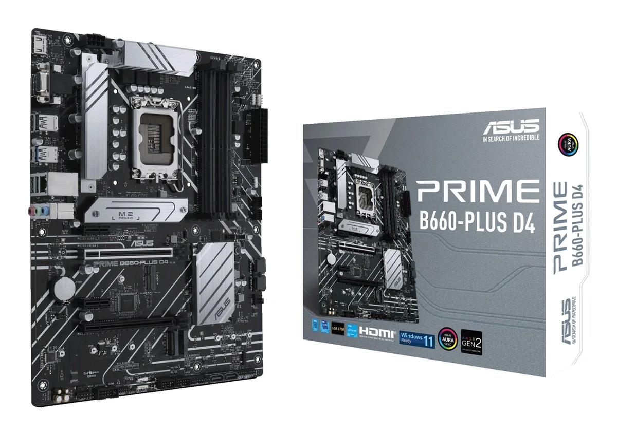 Płyta główna ASUS PRIME B660-PLUS D4 LGA 1700