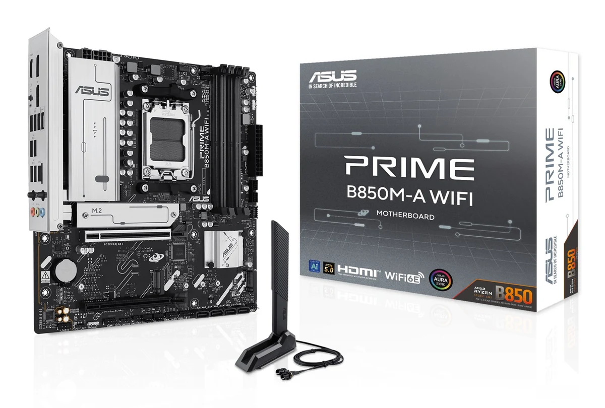 Płyta główna ASUS PRIME B850M-A WIFI Socket AM5