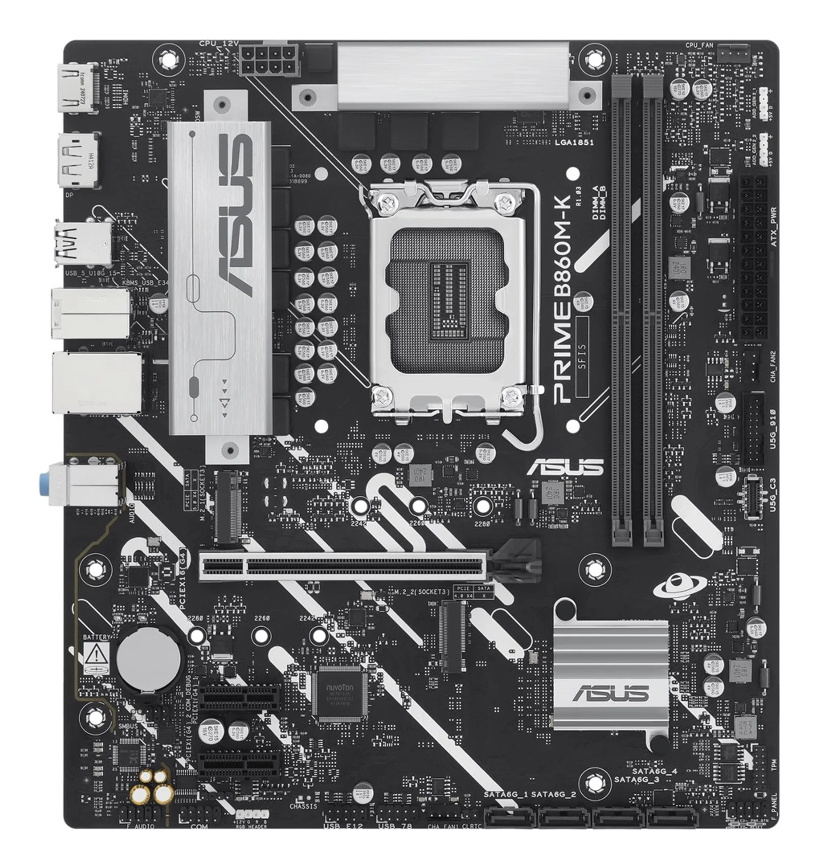Płyta główna ASUS PRIME B850M-K Socket-1851 — zdjęcie 1 z 7