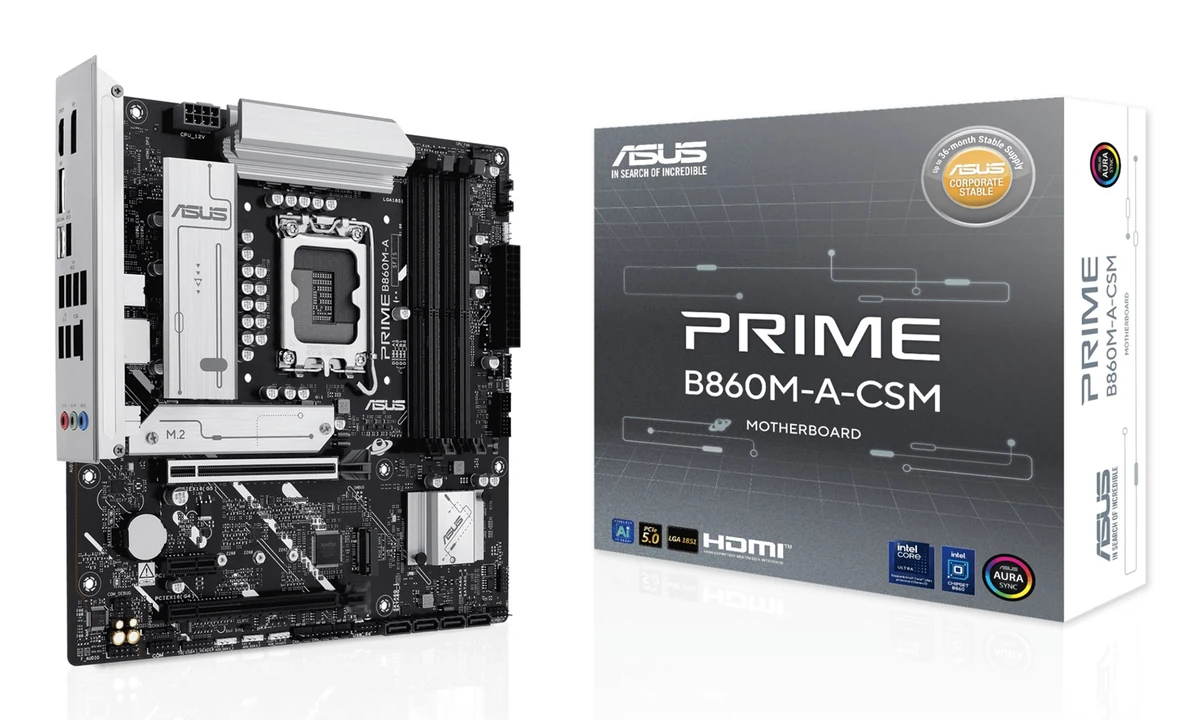 Płyta główna ASUS PRIME B860M-A-CSM Socket 1851