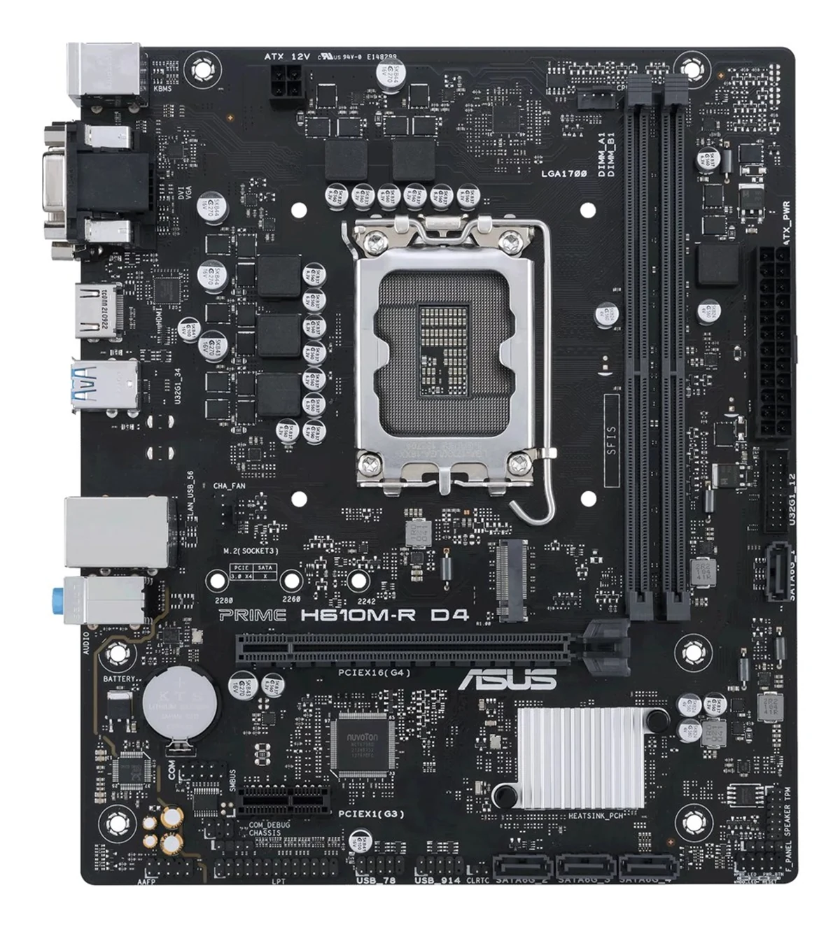 Płyta główna Asus PRIME H610M-R D4-SI LGA 1700