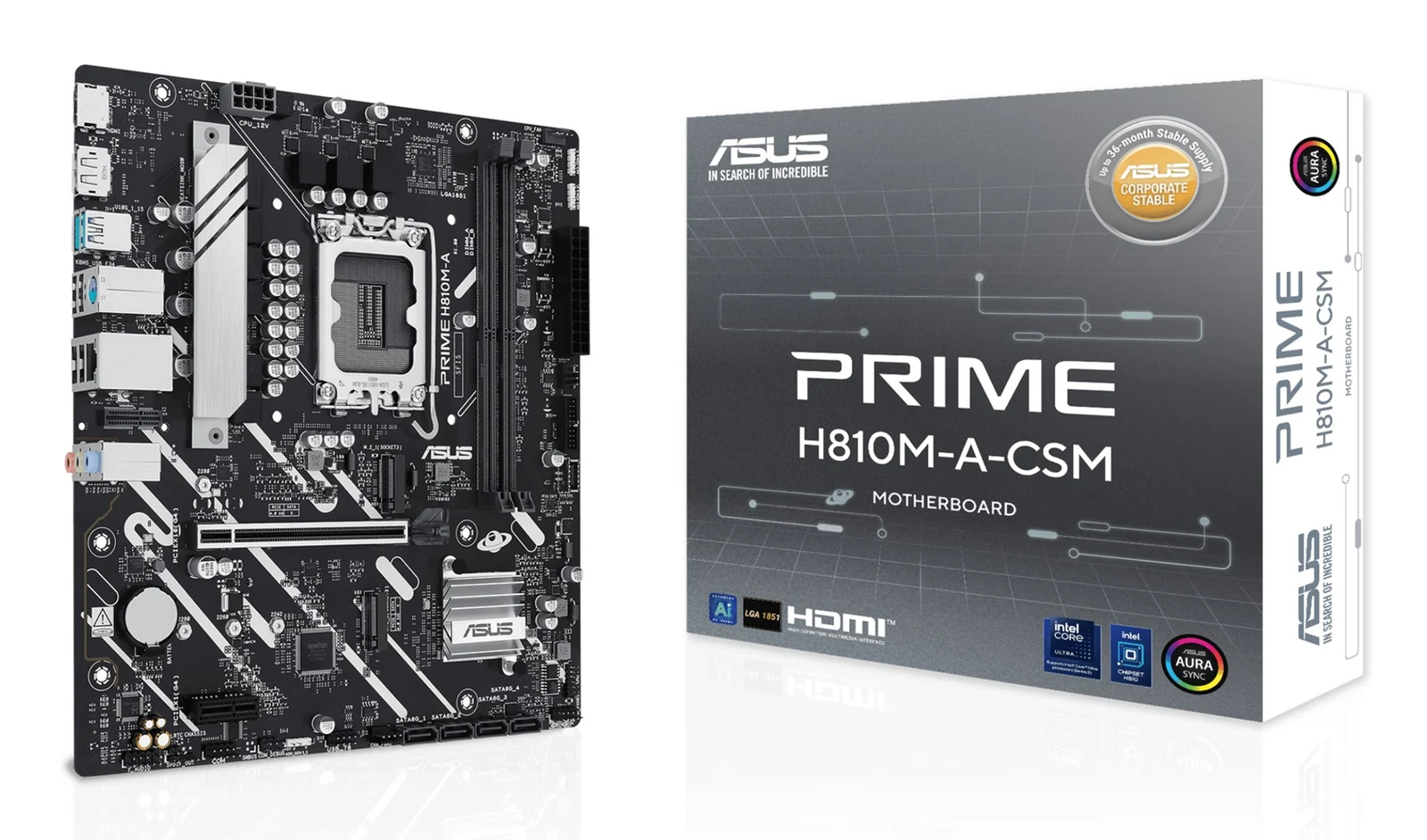 Płyta główna ASUS PRIME H810M-A Socket 1851 — zdjęcie 1 z 6
