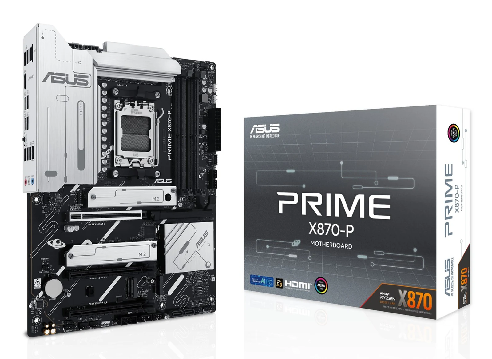 Płyta główna ASUS PRIME X870-P AM5 — zdjęcie 1 z 7