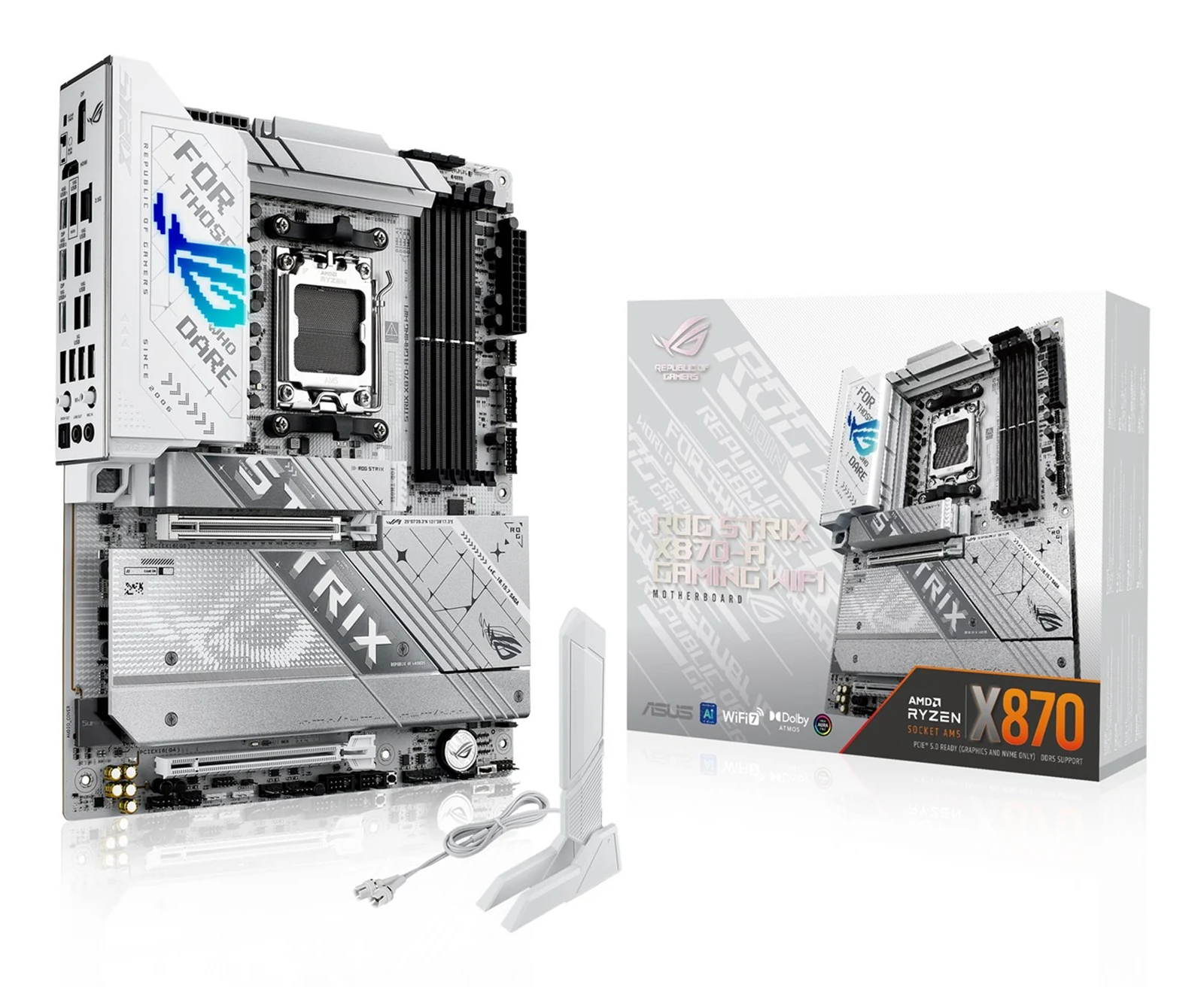 Płyta główna ASUS ROG STRIX X870-A Gaming WiFi AM5 — zdjęcie 1 z 8