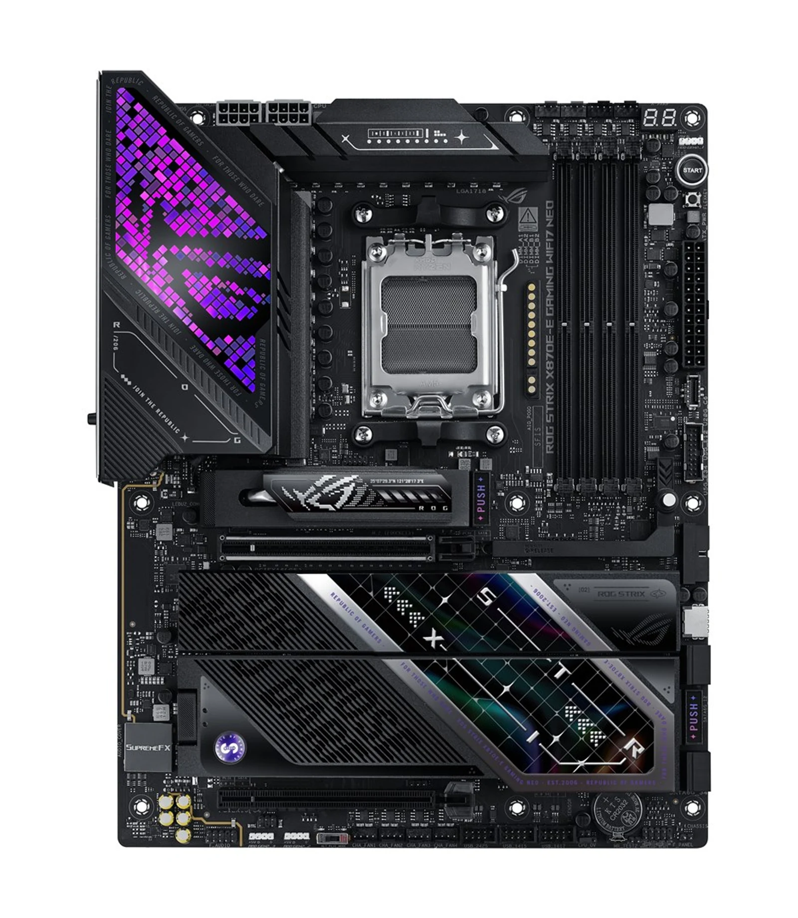 Płyta główna ASUS ROG STRIX X870E-E GAM. WIFI7 NEO — zdjęcie 1 z 8