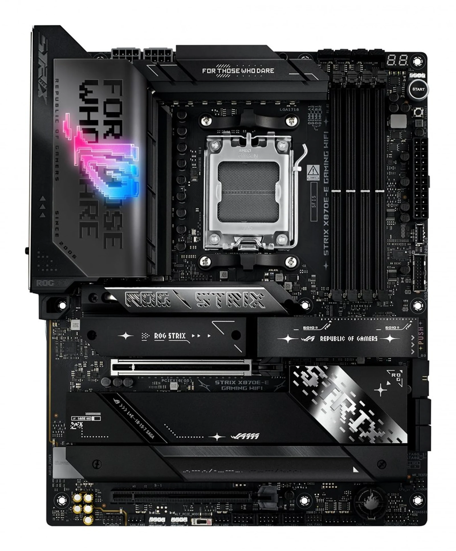 Płyta główna ASUS ROG STRIX X870E-E Gaming WiFi AM5 — zdjęcie 1 z 8
