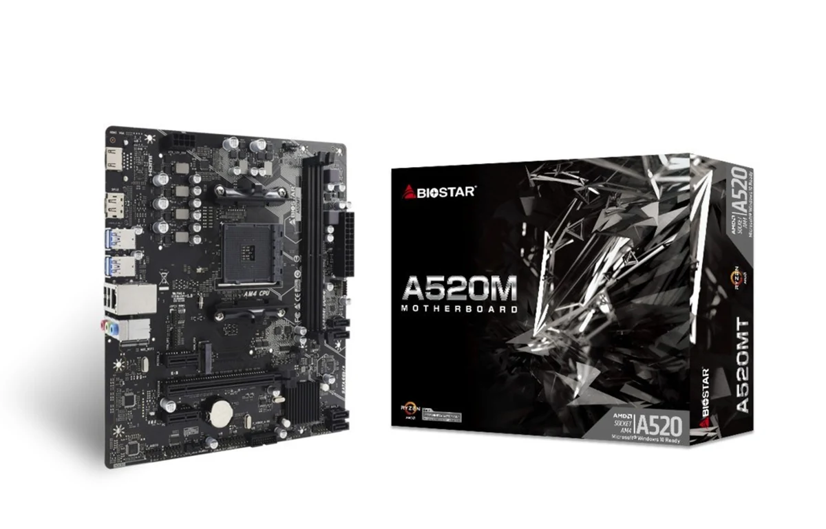 Płyta główna BIOSTAR A520MT dla AMD Ryzen 3