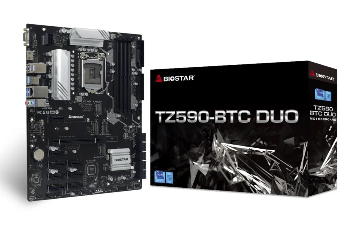 Płyta główna Biostar TZ590-BTC DUO LGA 1200
