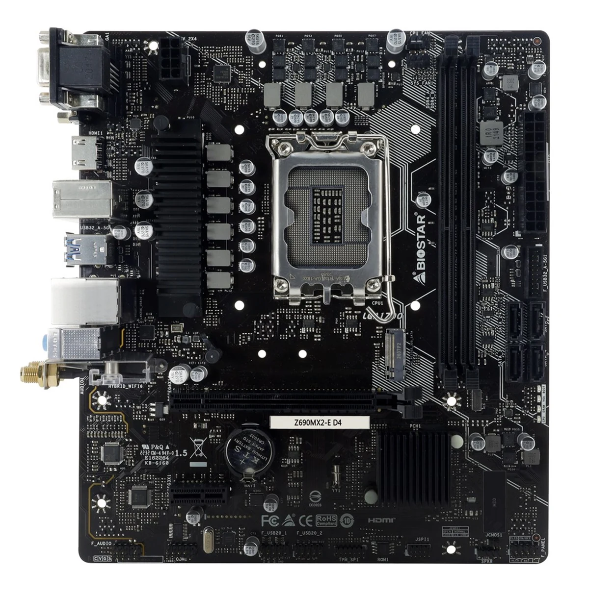 Płyta główna BIOSTAR Z690MX2-E D4 (OUTLET)