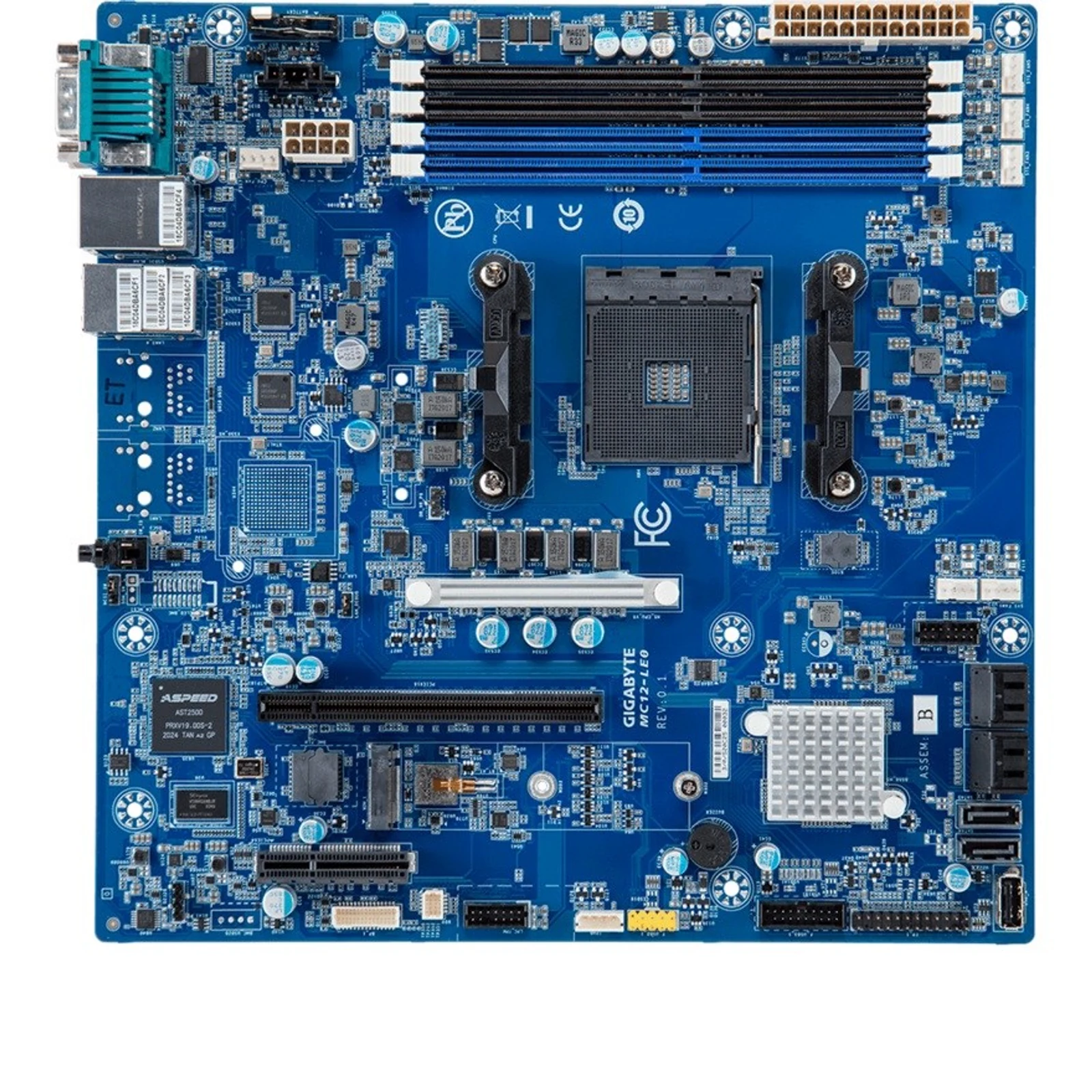 Płyta główna Gigabyte B550 MC12-LE0 dla AMD Ryzen 3000/4000/5000 — zdjęcie 1 z 4