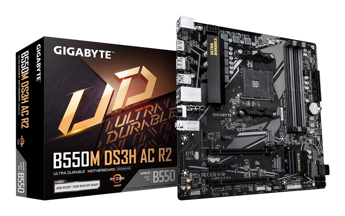 Płyta główna Gigabyte B550M DS3H AC R2