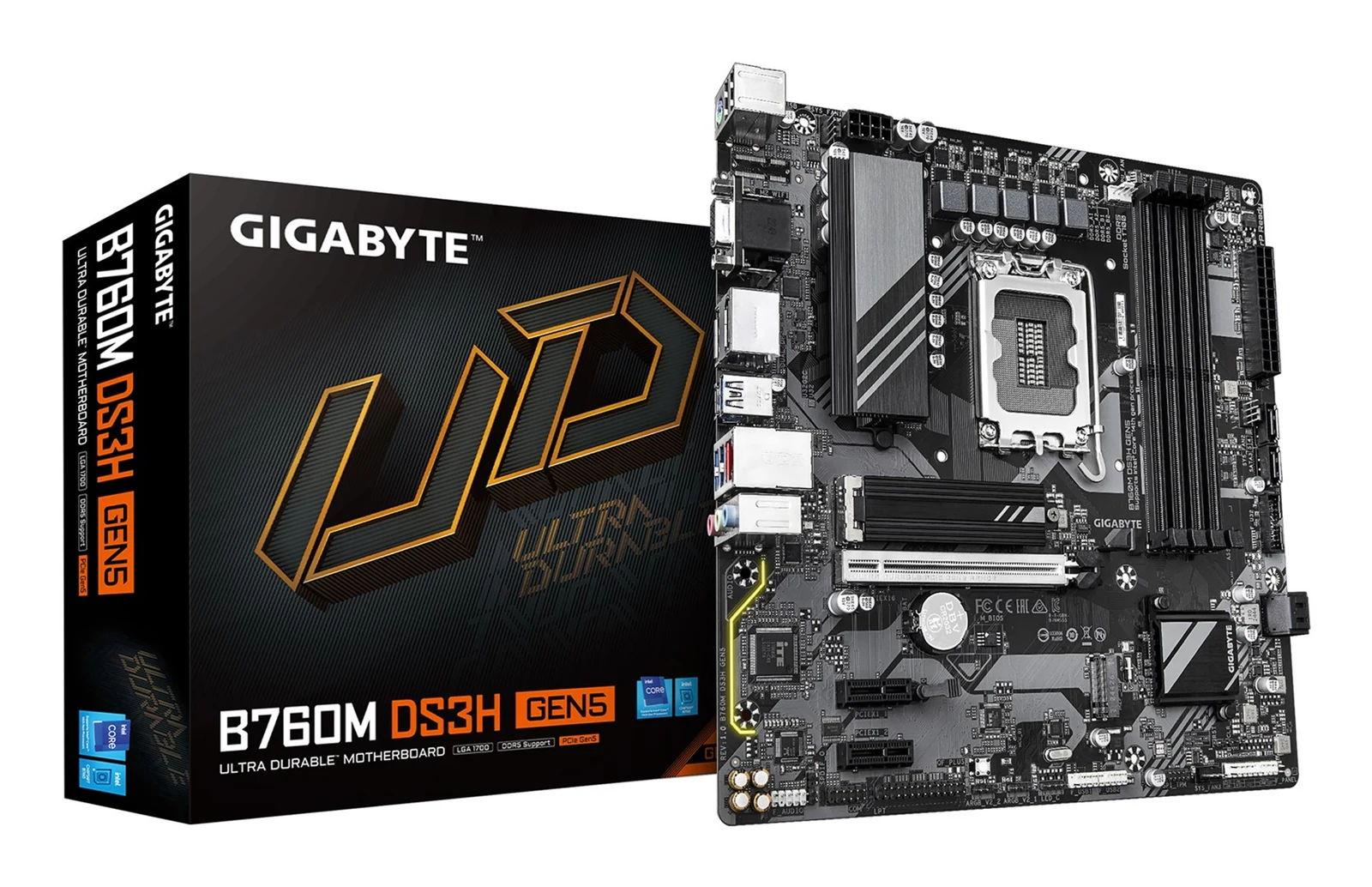 Płyta główna Gigabyte B760M DS3H GEN5 — zdjęcie 1 z 4