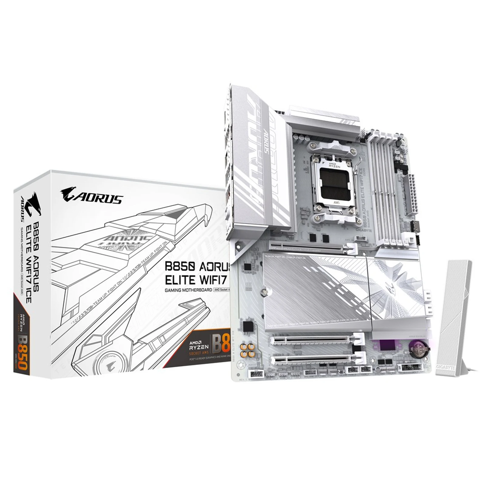Płyta główna Gigabyte B850 AORUS ELITE WF7 ICE — zdjęcie 1 z 5