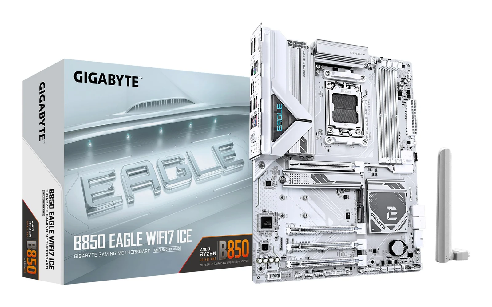 Płyta główna Gigabyte B850 EAGLE WF7 ICE — zdjęcie 1 z 4