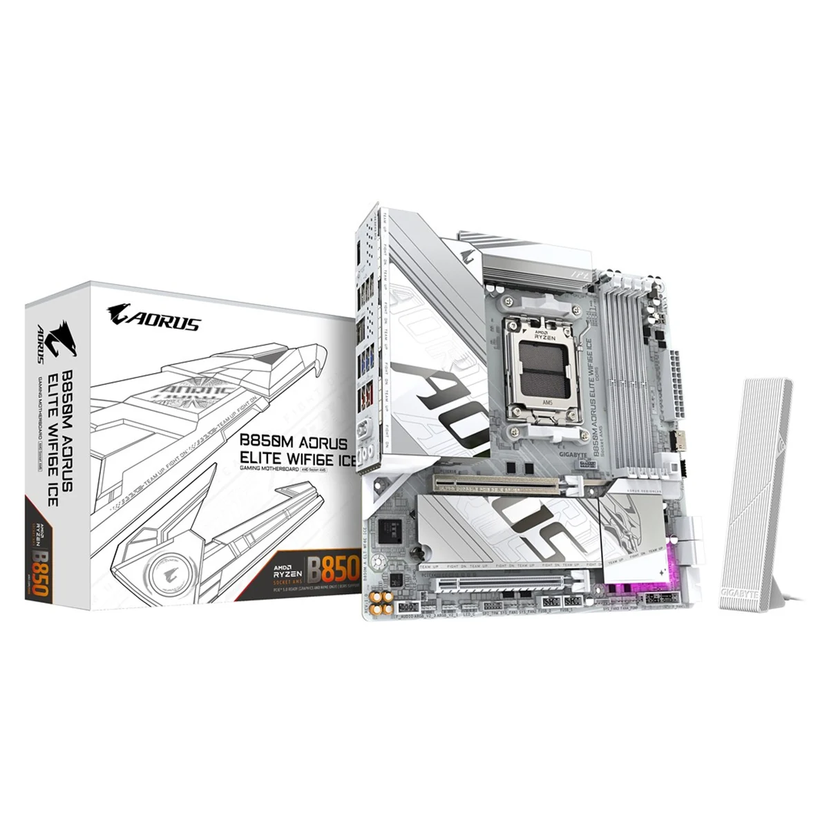 Płyta główna Gigabyte B850M A ELT WF6E ICE