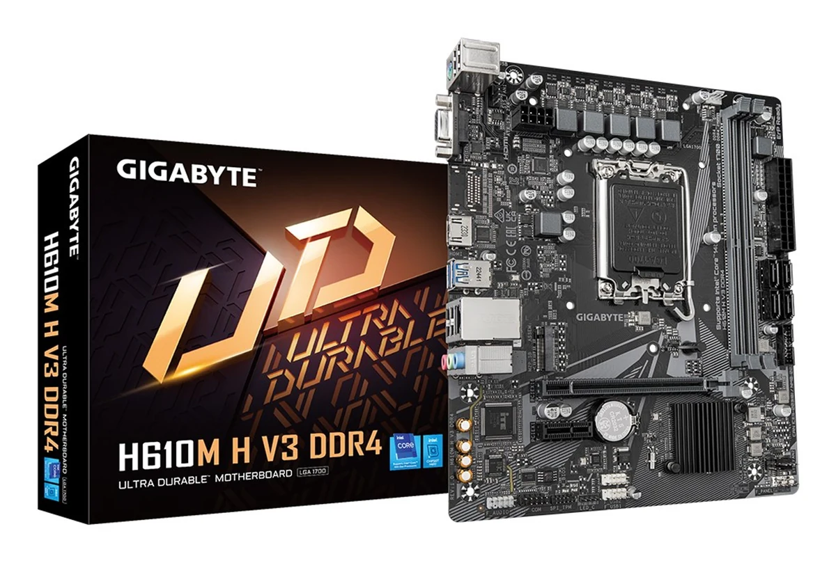 Płyta główna Gigabyte H610M H V3 DDR4 Socket 1700