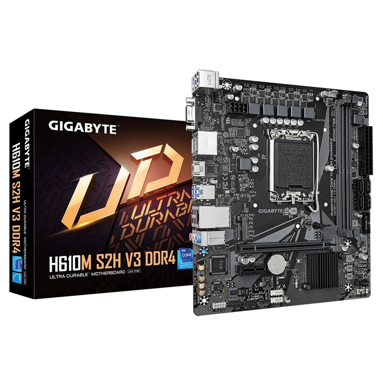 Płyta główna Gigabyte H610M S2H V3 DDR4 — zdjęcie 1 z 5
