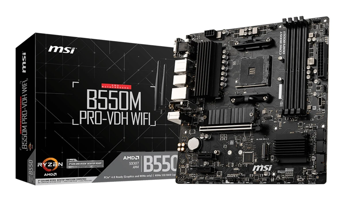 Płyta główna MSI B550M PRO-VDH WIFI AM4