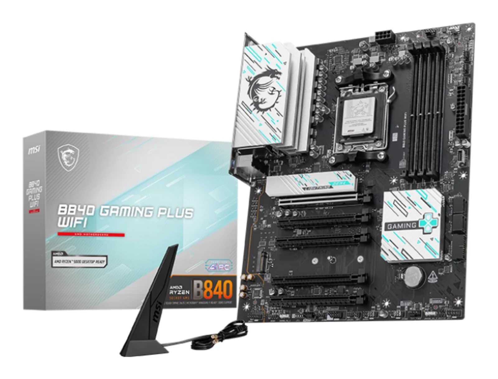 Płyta główna MSI B840 GAMING PLUS WIFI Socket-AM5 — zdjęcie 1 z 5