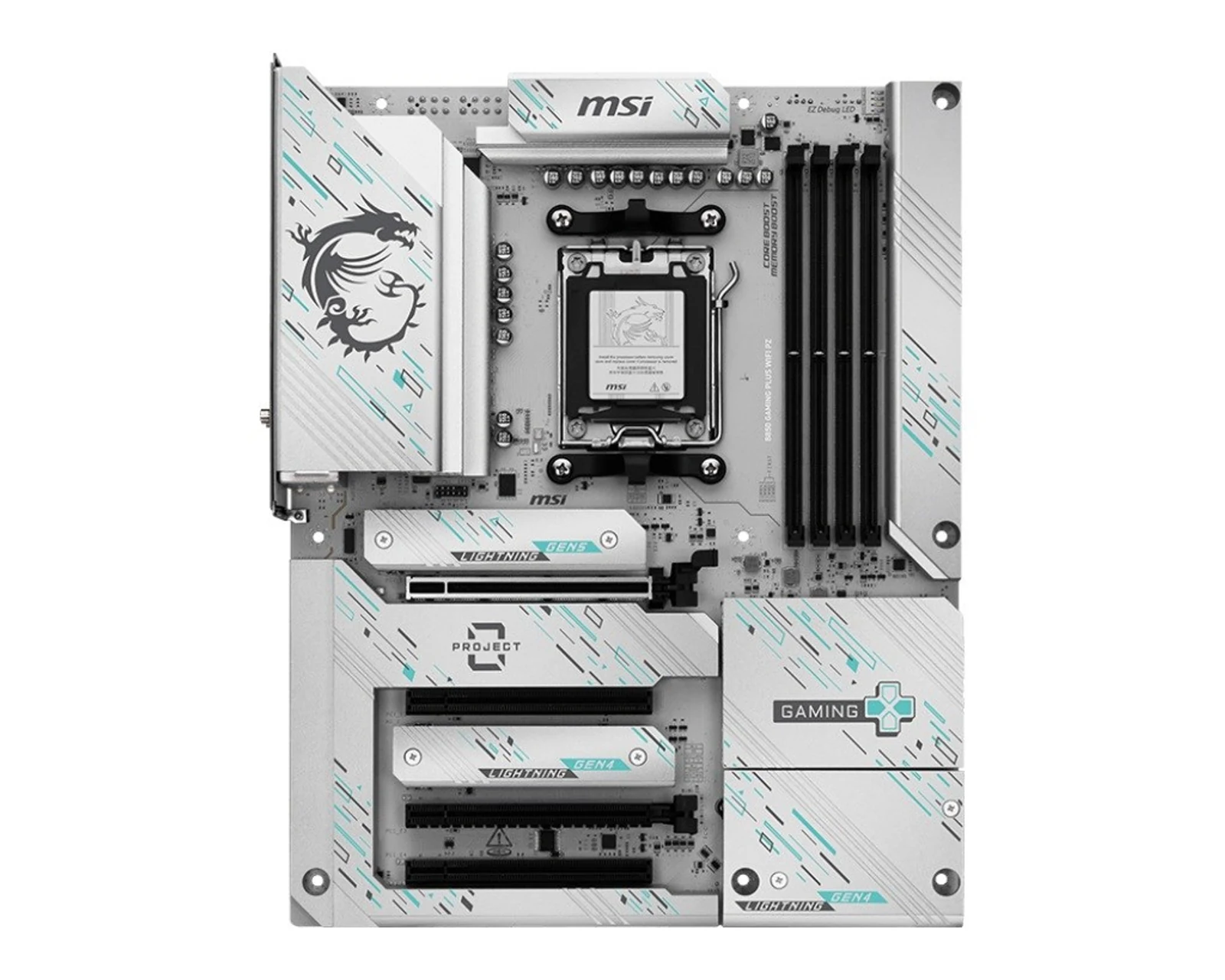Płyta główna MSI B850 GAMING PLUS WIFI AM5 — zdjęcie 1 z 3
