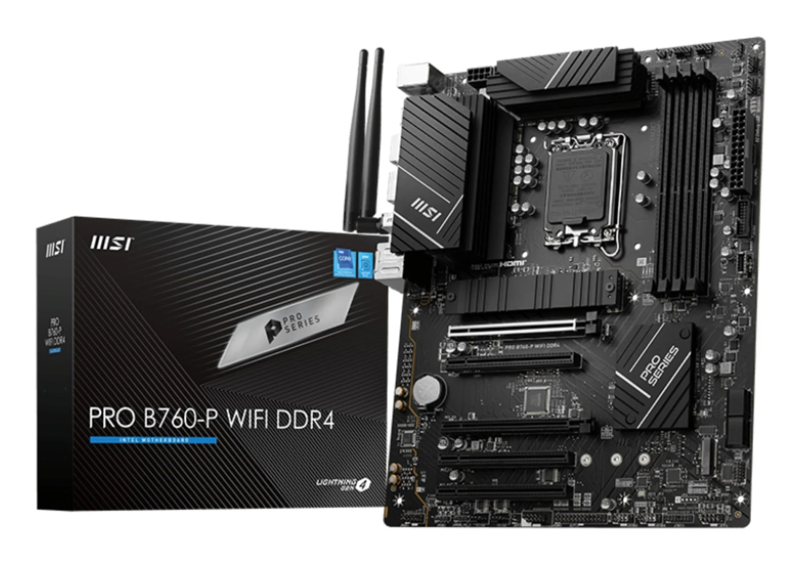 Płyta główna MSI PRO B760-P WIFI DDR4 — zdjęcie 1 z 5