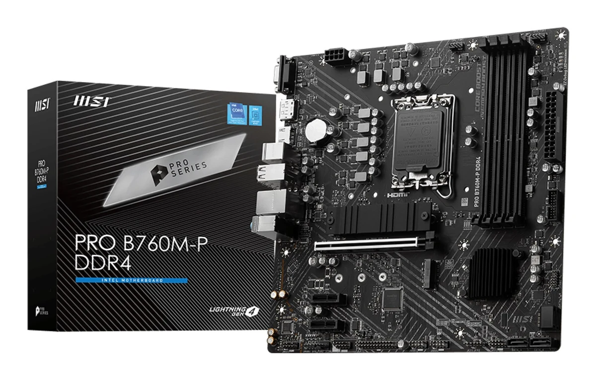 Płyta główna MSI PRO B760M-P DDR4 LGA 1700