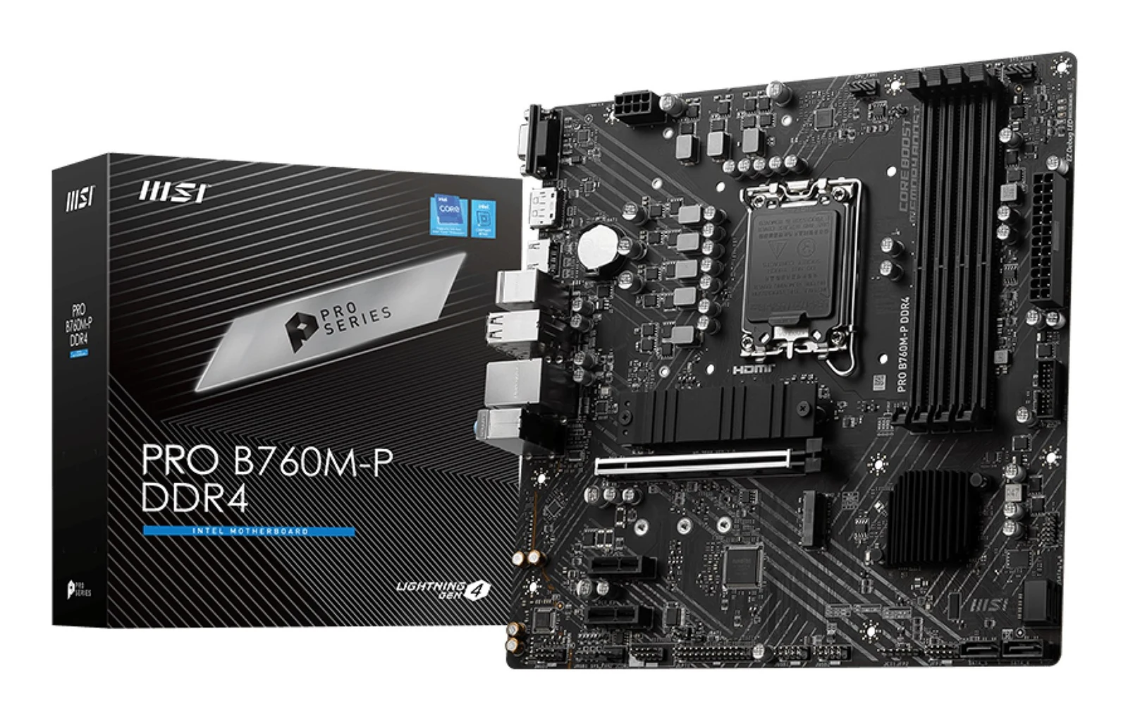 Płyta główna MSI PRO B760M-P DDR4 LGA 1700 — zdjęcie 1 z 5