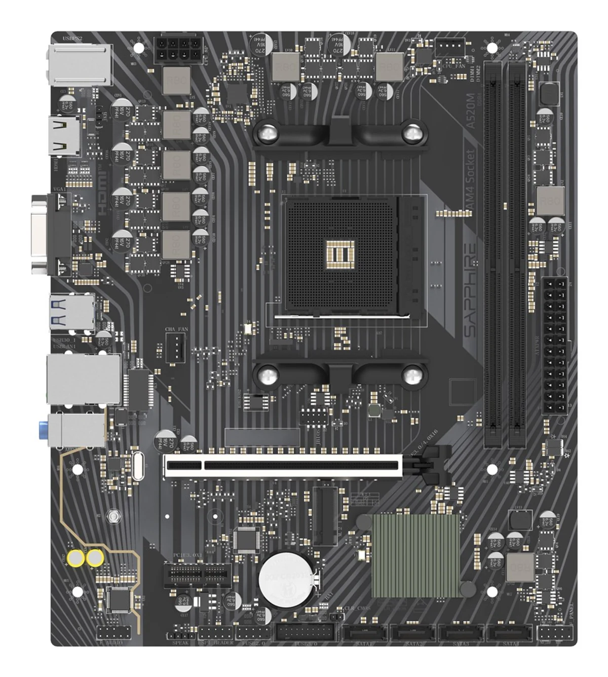 Płyta główna SAPPHIRE A520M-E Socket AM4