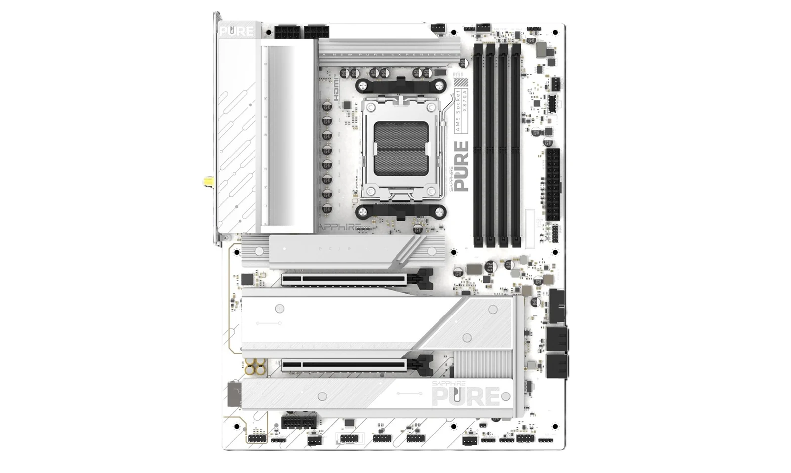 Płyta główna Sapphire Pure X870A Wi-Fi 7 — zdjęcie 1 z 8