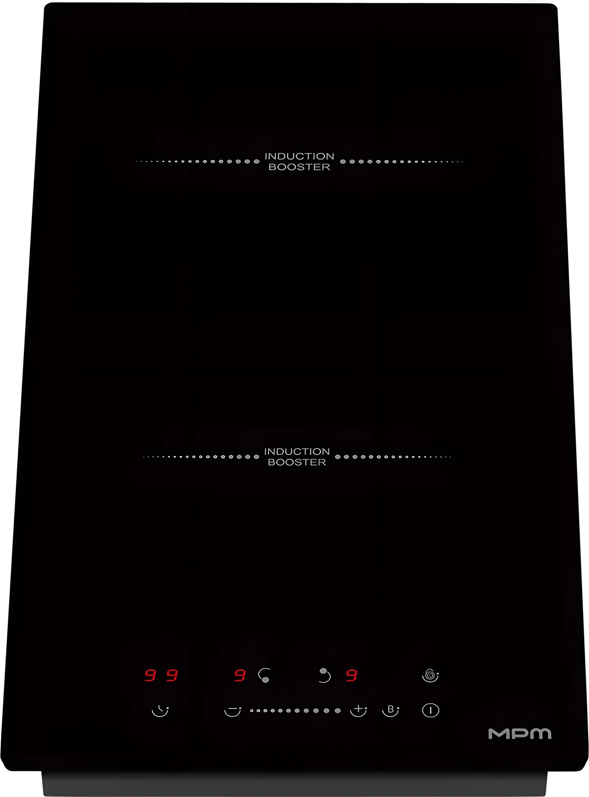 Płyta indukcyjna do zabudowy MPM-30-IM-18 szer. 29 cm | poziom mocy 1-9 | automatyczne czasowe wyłączniki ochronne | blokada rodzicielska | możliwość zabudowy równo z blatem