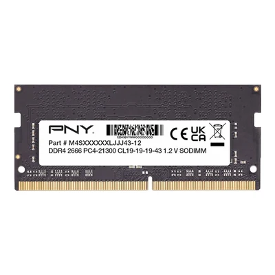 Pamięć RAM PNY DDR4 SO-DIMM 2666 MHz CL19
